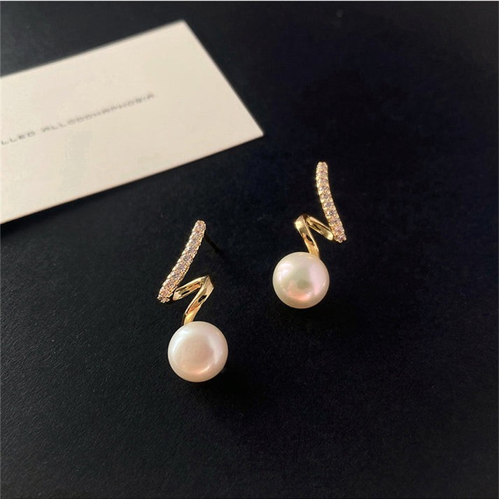 Zig Zag Gold - Earring